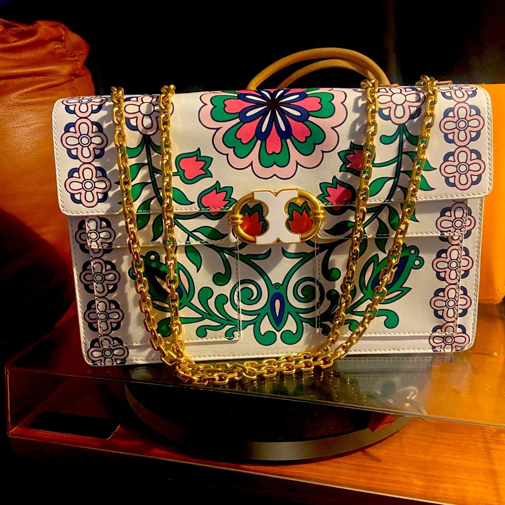 BRAND NEW‼️ TORY BURCH Gemini Link Chain Garden Party Crossbody Bag‼️